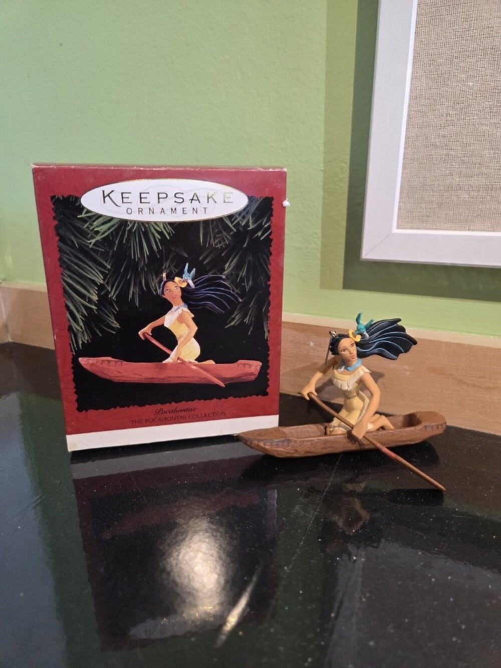 Vtg Hallmark Keepsake Ornament Pocahontas Disney Pocahontas
